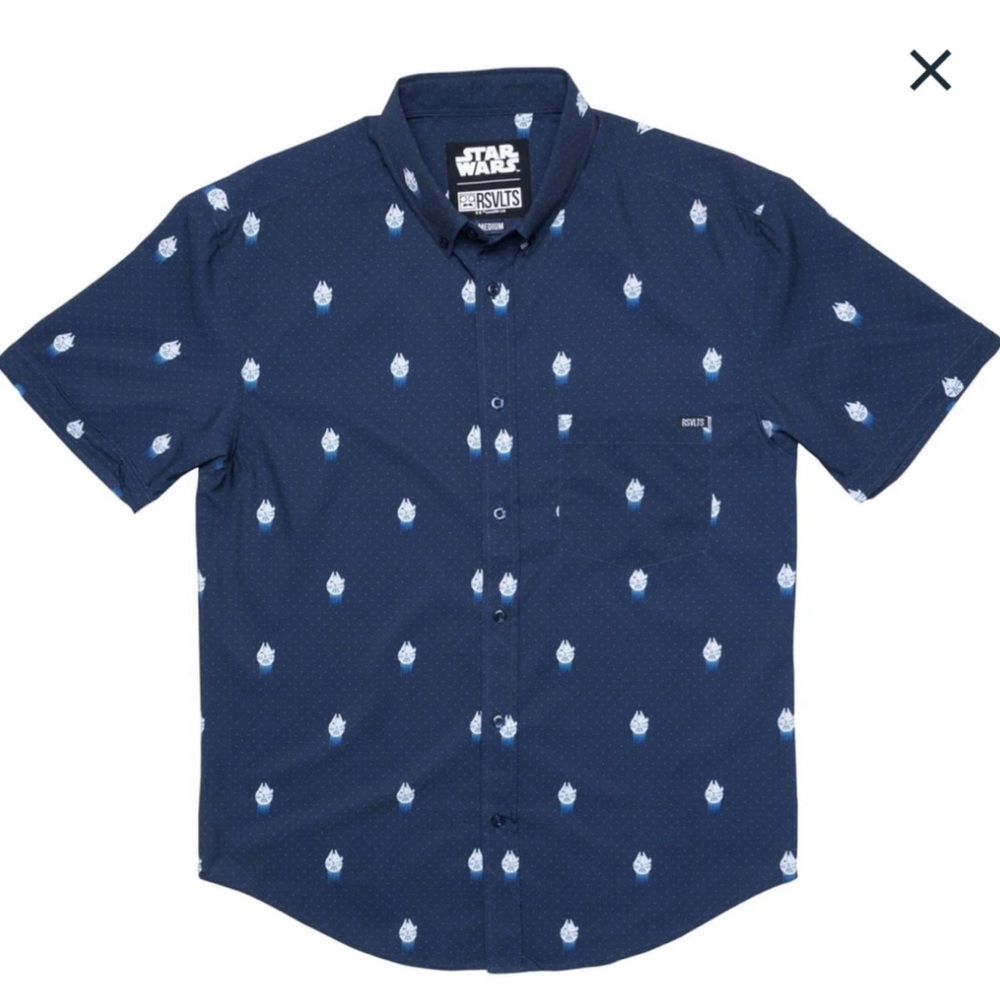 RSVLTS STAR WARS™ "12 PARSECS"
 KUNUFLEX Short Sleeve Shirt - Slight defect
